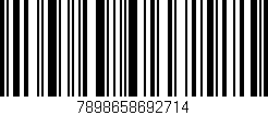 Código de barras (EAN, GTIN, SKU, ISBN): '7898658692714'