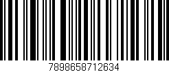 Código de barras (EAN, GTIN, SKU, ISBN): '7898658712634'