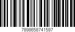 Código de barras (EAN, GTIN, SKU, ISBN): '7898658741597'