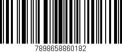 Código de barras (EAN, GTIN, SKU, ISBN): '7898658860182'