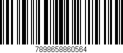 Código de barras (EAN, GTIN, SKU, ISBN): '7898658860564'