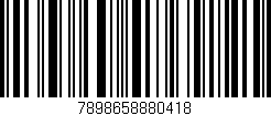 Código de barras (EAN, GTIN, SKU, ISBN): '7898658880418'