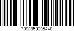 Código de barras (EAN, GTIN, SKU, ISBN): '7898659295440'