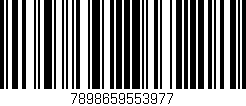 Código de barras (EAN, GTIN, SKU, ISBN): '7898659553977'