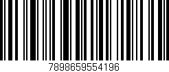 Código de barras (EAN, GTIN, SKU, ISBN): '7898659554196'