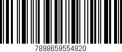 Código de barras (EAN, GTIN, SKU, ISBN): '7898659554820'