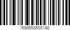 Código de barras (EAN, GTIN, SKU, ISBN): '7898659555186'