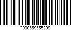 Código de barras (EAN, GTIN, SKU, ISBN): '7898659555209'