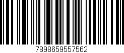 Código de barras (EAN, GTIN, SKU, ISBN): '7898659557562'