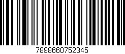 Código de barras (EAN, GTIN, SKU, ISBN): '7898660752345'