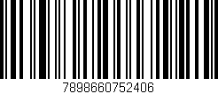 Código de barras (EAN, GTIN, SKU, ISBN): '7898660752406'