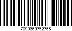 Código de barras (EAN, GTIN, SKU, ISBN): '7898660752765'