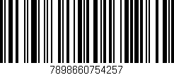 Código de barras (EAN, GTIN, SKU, ISBN): '7898660754257'