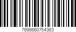 Código de barras (EAN, GTIN, SKU, ISBN): '7898660754363'