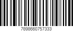 Código de barras (EAN, GTIN, SKU, ISBN): '7898660757333'