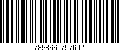 Código de barras (EAN, GTIN, SKU, ISBN): '7898660757692'