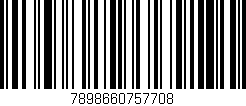 Código de barras (EAN, GTIN, SKU, ISBN): '7898660757708'