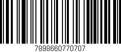 Código de barras (EAN, GTIN, SKU, ISBN): '7898660770707'