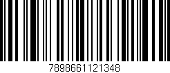 Código de barras (EAN, GTIN, SKU, ISBN): '7898661121348'