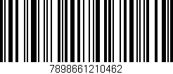 Código de barras (EAN, GTIN, SKU, ISBN): '7898661210462'