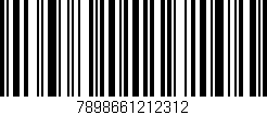 Código de barras (EAN, GTIN, SKU, ISBN): '7898661212312'