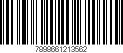 Código de barras (EAN, GTIN, SKU, ISBN): '7898661213562'