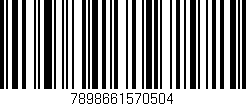 Código de barras (EAN, GTIN, SKU, ISBN): '7898661570504'