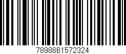 Código de barras (EAN, GTIN, SKU, ISBN): '7898661572324'