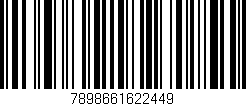 Código de barras (EAN, GTIN, SKU, ISBN): '7898661622449'