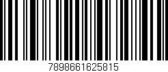 Código de barras (EAN, GTIN, SKU, ISBN): '7898661625815'