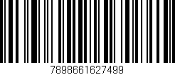Código de barras (EAN, GTIN, SKU, ISBN): '7898661627499'