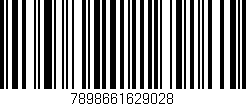 Código de barras (EAN, GTIN, SKU, ISBN): '7898661629028'