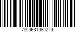 Código de barras (EAN, GTIN, SKU, ISBN): '7898661860278'