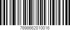 Código de barras (EAN, GTIN, SKU, ISBN): '7898662010016'