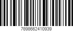 Código de barras (EAN, GTIN, SKU, ISBN): '7898662410939'