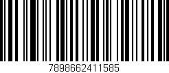 Código de barras (EAN, GTIN, SKU, ISBN): '7898662411585'