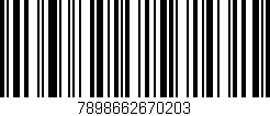 Código de barras (EAN, GTIN, SKU, ISBN): '7898662670203'