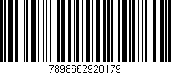Código de barras (EAN, GTIN, SKU, ISBN): '7898662920179'