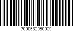 Código de barras (EAN, GTIN, SKU, ISBN): '7898662950039'