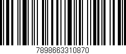 Código de barras (EAN, GTIN, SKU, ISBN): '7898663310870'