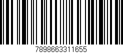 Código de barras (EAN, GTIN, SKU, ISBN): '7898663311655'