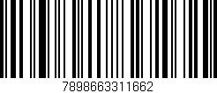 Código de barras (EAN, GTIN, SKU, ISBN): '7898663311662'