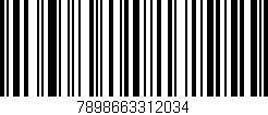 Código de barras (EAN, GTIN, SKU, ISBN): '7898663312034'