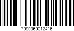 Código de barras (EAN, GTIN, SKU, ISBN): '7898663312416'