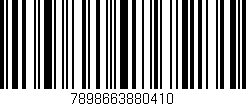 Código de barras (EAN, GTIN, SKU, ISBN): '7898663880410'