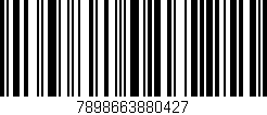 Código de barras (EAN, GTIN, SKU, ISBN): '7898663880427'