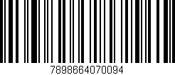 Código de barras (EAN, GTIN, SKU, ISBN): '7898664070094'