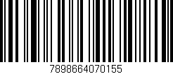Código de barras (EAN, GTIN, SKU, ISBN): '7898664070155'