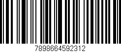 Código de barras (EAN, GTIN, SKU, ISBN): '7898664592312'