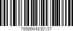 Código de barras (EAN, GTIN, SKU, ISBN): '7898664630137'